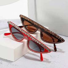 Load image into Gallery viewer, Trending Products 2023 Cat Eyes Diamond Sunglasses Sexy Rhinestone Sun Glasses Eyeglasses Shades UV400 Oculos Feminino De Sol