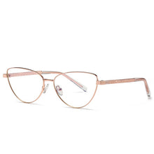 Load image into Gallery viewer, Trending Women&#39;s Cat Eye Glasses Frame Blue Light Blocking Anti Radiation Protection Eyeglasses Female Optical Eyewear
