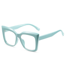 Carica l&#39;immagine nel visualizzatore di Gallery, Trends Office Anti Blue Light Oversized Square Glasses Computer Women Blue Blocking Gaming Big Size Men Eyeglasses Frame