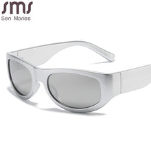 Load image into Gallery viewer, Trends Steampunk sports Sunglasses Goggle For Women Men 2000&#39;s Punk Sun Glasses Y2K Shades Eyewear Lady Outdoor Eyeglasses UV400