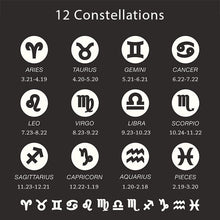 Load image into Gallery viewer, 12 Zodiac Sign Constellations Pendants Necklaces For Women Men 585 Rose Gold Male Jewelry Fashion Birthday Gifts GPM16