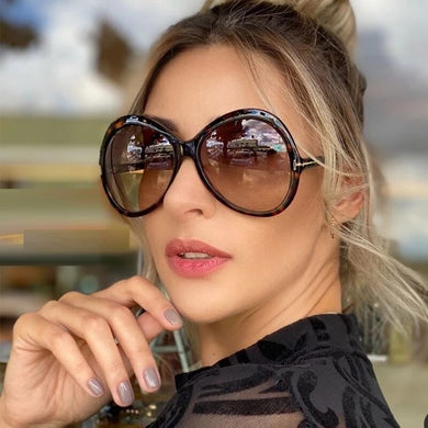 Trendy Big Frame Sunglasses Women Oversized Butterfly Ladies Cat Eye Sun Glasses Personality Shades UV400 Eyewear