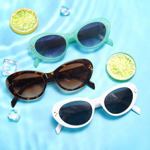 Load image into Gallery viewer, Trendy Cat Eye Sunglasses Women Sexy Retro Small Oval Sun Glasses Men UV400 Shades Eyewear For Female Oculos De Sol