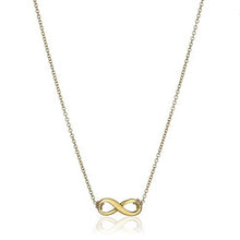 Load image into Gallery viewer, Trendy Gold Color Infinite Love Necklace For Women Minimalist Pendant Chain Friends Choker Necklaces Gift Card mothers day