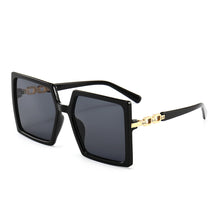 Load image into Gallery viewer, Trendy Gradient Sun Glasses 2023 Men Big Frame Glasses Vintage Eyewear UV400 Oversize Square Sunglasses Women