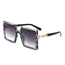 Load image into Gallery viewer, Trendy Gradient Sun Glasses 2023 Men Big Frame Glasses Vintage Eyewear UV400 Oversize Square Sunglasses Women