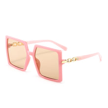 Load image into Gallery viewer, Trendy Gradient Sun Glasses 2023 Men Big Frame Glasses Vintage Eyewear UV400 Oversize Square Sunglasses Women