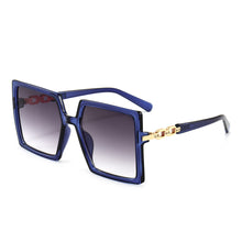 Load image into Gallery viewer, Trendy Gradient Sun Glasses 2023 Men Big Frame Glasses Vintage Eyewear UV400 Oversize Square Sunglasses Women