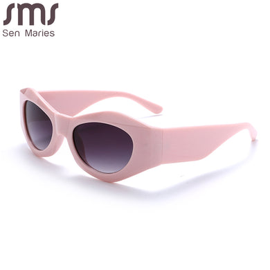 Trendy Irregular Sunglasses Women Vintage Polygon Sun Glasses For Men UV400 Shades Wide Frames Eyewear