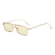 Load image into Gallery viewer, Trendy Narrow Frame Women Sunglasses Classic Retro Sunglasses 2022 Square  Metal Sun Glasses For Men&#39;s Rectangle Eyewear