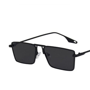 Trendy Narrow Frame Women Sunglasses Classic Retro Sunglasses 2022 Square  Metal Sun Glasses For Men's Rectangle Eyewear
