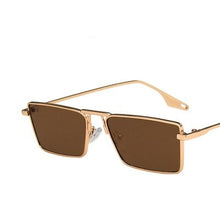 Load image into Gallery viewer, Trendy Narrow Frame Women Sunglasses Classic Retro Sunglasses 2022 Square  Metal Sun Glasses For Men&#39;s Rectangle Eyewear