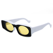 Load image into Gallery viewer, Trendy Square Sunglasses Women Men Summer  Brand Designer Red Blue Yellow Clear Frame Sun Glasses UV400