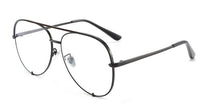Load image into Gallery viewer, Trendy Office Computer Anti Blue Ray Glasses Women Men Brand Pilot Optical Spectacle Metal Frame Decorate Eyewear Shades