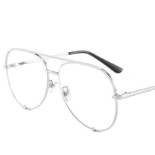 Load image into Gallery viewer, Trendy Office Computer Anti Blue Ray Glasses Women Men Brand Pilot Optical Spectacle Metal Frame Decorate Eyewear Shades