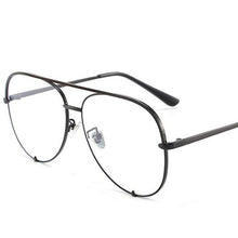 Load image into Gallery viewer, Trendy Office Computer Anti Blue Ray Glasses Women Men Brand Pilot Optical Spectacle Metal Frame Decorate Eyewear Shades