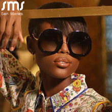 Load image into Gallery viewer, Trendy Oversized Sunglasses Women  Brand Designer Irregular Sun Glasses Men UV400 Shades Punk Eyewear