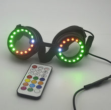 Carica l'immagine nel visualizzatore di Gallery, Occhiali Pixel Led alla moda 