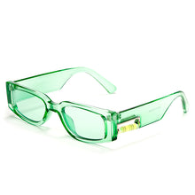 Load image into Gallery viewer, Trendy Rectangle Sunglasses Women Brand Designer Steampunk Sun Glasses Men UV400 Shades Female Eyewear Gafas De Sol