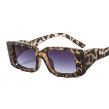 Carica l'immagine nel visualizzatore di Gallery, Trendy Rectangle Sunglasses Women Vintage Irregular Legs Shades UV400 Sun Glasses For Men Small Square Eyewear