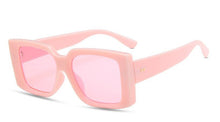 Load image into Gallery viewer, Trendy Rectangle Sunglasses Women White Summer Beach Eyewear Ladies Big Frame Funky Sun Glasses  Brand Designer 2023 Shade