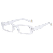 Carica l'immagine nel visualizzatore di Gallery, Occhiali da sole rettangolari piccoli alla moda da donna 2022 Steampunk anni '90 Occhiali da sole UV400 Occhiali da sole gotici da spiaggia Cat Eye Hip Hop Eyewear 