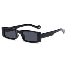 Carica l'immagine nel visualizzatore di Gallery, Occhiali da sole rettangolari piccoli alla moda da donna 2022 Steampunk anni '90 Occhiali da sole UV400 Occhiali da sole gotici da spiaggia Cat Eye Hip Hop Eyewear 
