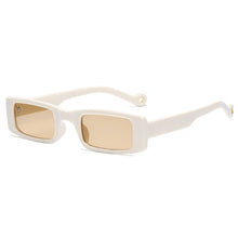 Carica l'immagine nel visualizzatore di Gallery, Occhiali da sole rettangolari piccoli alla moda da donna 2022 Steampunk anni '90 Occhiali da sole UV400 Occhiali da sole gotici da spiaggia Cat Eye Hip Hop Eyewear 