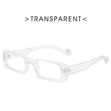 Carica l&#39;immagine nel visualizzatore di Gallery, Trendy piccolo rettangolo occhiali da sole donne 2022 Y2k Steampunk anni &#39;90 occhiali da sole UV400 gotico vacanza spiaggia Cat Eye Hippie Eyewear