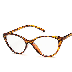 Trendy Montatura per occhiali cat eye Montatura per occhiali Donna lente trasparente marca Designer Eyewear ottico miopia nerd nero occhiali viola 