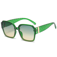Load image into Gallery viewer, Trendy Style Vintage Square Grid Shades Sunglasses Women  SunGlasses Men Steampunk Oversized  Frame Sunglasses
