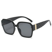 Load image into Gallery viewer, Trendy Style Vintage Square Grid Shades Sunglasses Women  SunGlasses Men Steampunk Oversized  Frame Sunglasses