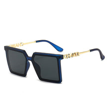 Load image into Gallery viewer, Trendy  super large square Sunglasses Women's  RETRO SUNGLASSES men's brand design  large Sunglasses UV400  g