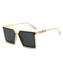 Load image into Gallery viewer, Trendy  super large square Sunglasses Women's  RETRO SUNGLASSES men's brand design  large Sunglasses UV400  g