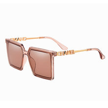 Load image into Gallery viewer, Trendy  super large square Sunglasses Women's  RETRO SUNGLASSES men's brand design  large Sunglasses UV400  g
