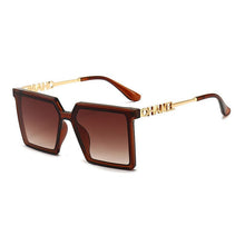 Load image into Gallery viewer, Trendy  super large square Sunglasses Women's  RETRO SUNGLASSES men's brand design  large Sunglasses UV400  g