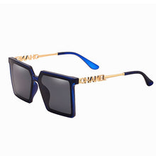 Load image into Gallery viewer, Trendy  super large square Sunglasses Women's  RETRO SUNGLASSES men's brand design  large Sunglasses UV400  g