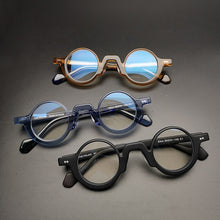 Load image into Gallery viewer, Trisegga 2023  Acetate Frame Retro Eyewear Frame Vintage Round Brand Design Eyeglasses Oculos De Grau