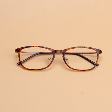 Tungsten Titanium Glasses Men's Brand Vintage Optical Clear Glasses Frames Women Square Elegantl Myopia Optical Eyeglasses