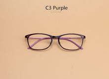 Load image into Gallery viewer, Tungsten Titanium Glasses Men's Brand Vintage Optical Clear Glasses Frames Women Square Elegantl Myopia Optical Eyeglasses