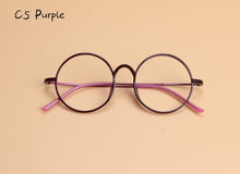 Load image into Gallery viewer, Tungsten Ultem Brand Plastic Steel Glasses Frames Vintage Women Men Eyewear Frames Clear Lens Casual Optical Frame