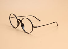 Load image into Gallery viewer, Tungsten Ultem Brand Plastic Steel Glasses Frames Vintage Women Men Eyewear Frames Clear Lens Casual Optical Frame