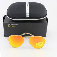 Load image into Gallery viewer, Txrppr Brand Designer  Pilot Sunglasses Men Driving Gold/purple Colorful Sun Glasses For Women UV400 with box