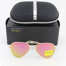 Load image into Gallery viewer, Txrppr Brand Designer  Pilot Sunglasses Men Driving Gold/purple Colorful Sun Glasses For Women UV400 with box