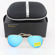 Load image into Gallery viewer, Txrppr Brand Designer  Pilot Sunglasses Men Driving Gold/purple Colorful Sun Glasses For Women UV400 with box