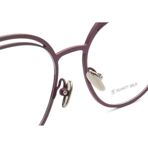 Women Pure Titanium Cat-eye eyeglass frames women Thin Retro Metal glasses Butterfly Full-Rim Lightweight Fashion eyeglasses