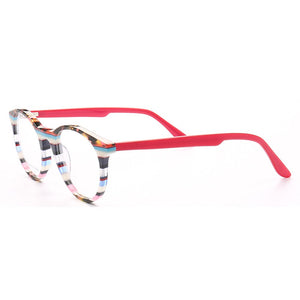 Women Round Eyeglasses Frames for women Fashion Casual Eyeglass frames Spectacles Prescription Colorful  Lightweight Glasses
