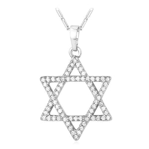 Jewish Magen Star of David Necklace Men/Women Bat Mitzvah Gift Israel Judaica Hebrew Jewelry Hanukkah Pendant Gold Color P723