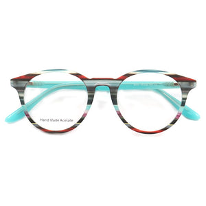 Women Round Eyeglasses Frames for women Fashion Casual Eyeglass frames Spectacles Prescription Colorful  Lightweight Glasses
