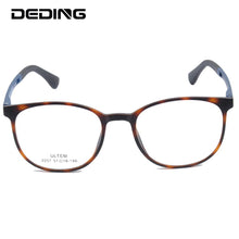 Load image into Gallery viewer, ULTEM Glasses Frame Women Ultralight Round Glasses Prescription Optical Myopia Eyeglasses Frame Men Eyewear DD1518